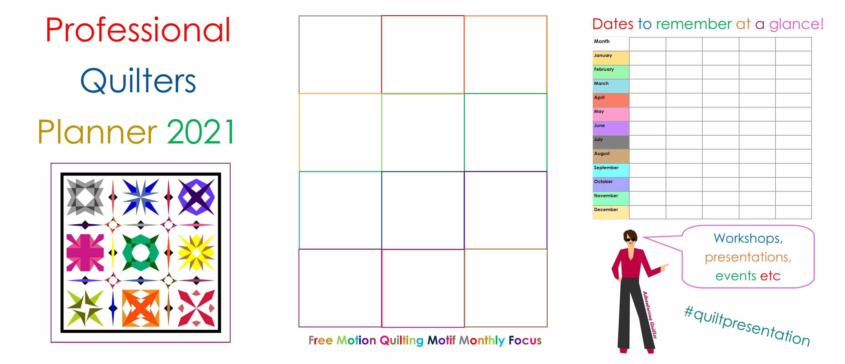 Adventurous Quilter Quilty Planner