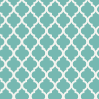 green quatrefoil paper