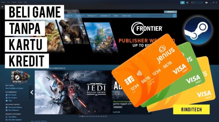 Cara Membeli Game Di Steam Online Dengan Kartu Jenius Rindi Tech