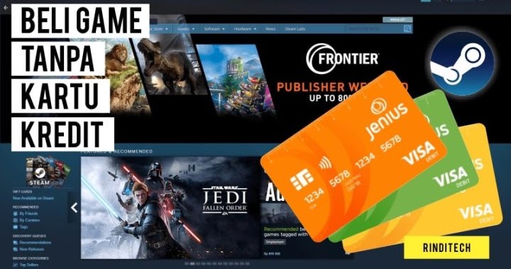 Cara Membeli Game Di Steam Online Dengan Kartu Jenius Rindi Tech