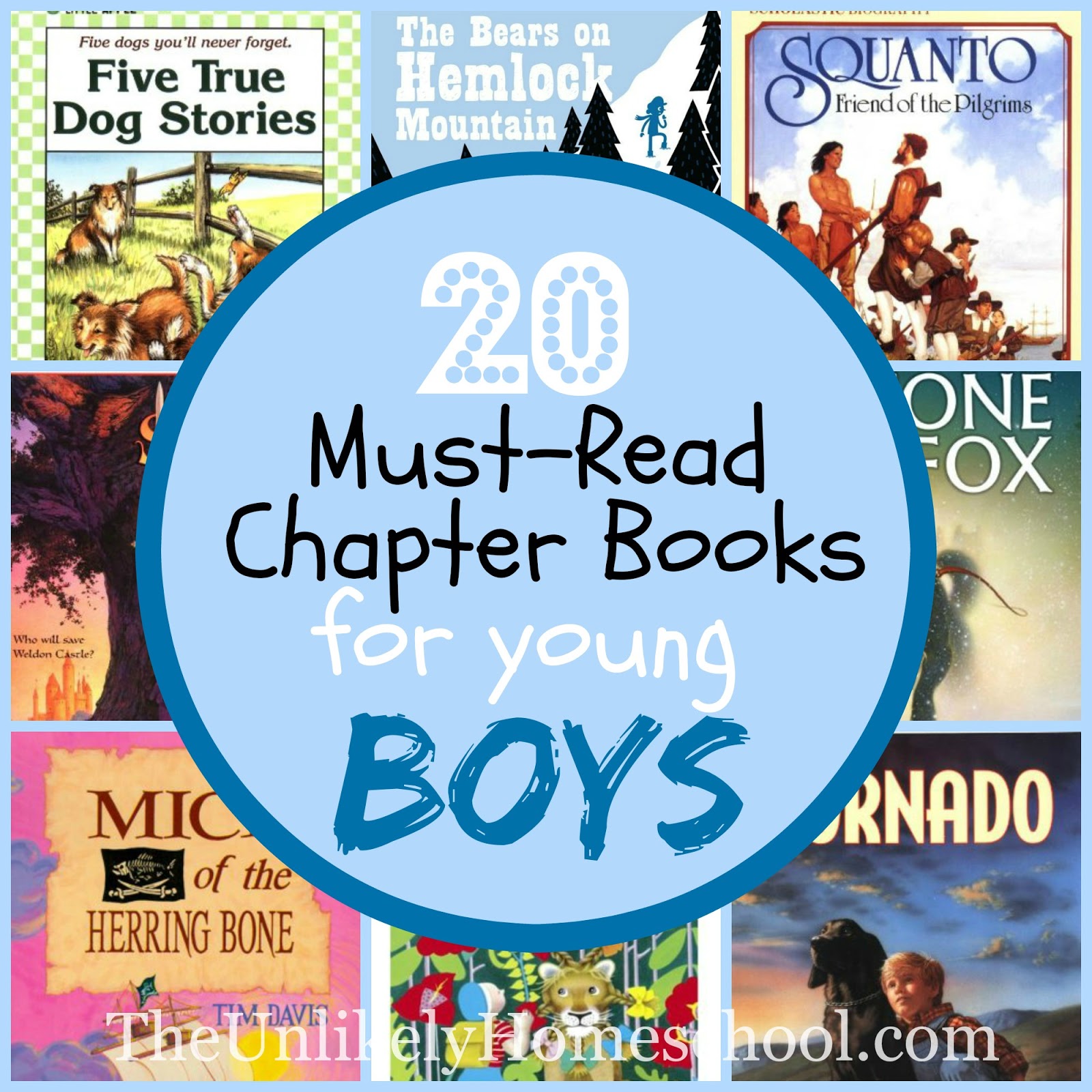 The Unlikely Homeschool 20 Must Read Chapter Books For Young Boys The Unlikely Homeschool 20 Must Read Chapter Books For Young Boys