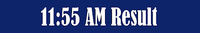 Dear Lottery Result 11:55 AM Dear Lottery Result 11:55 AM
