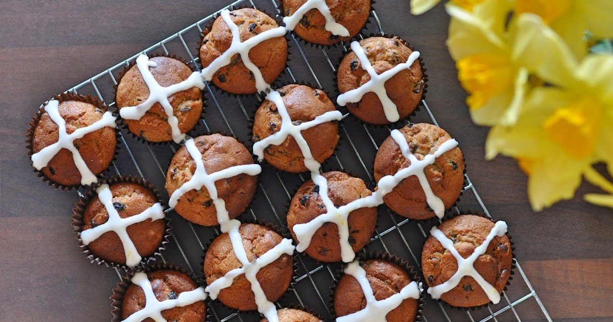 Hot Cross Bun Muffins Sophie Loves Food