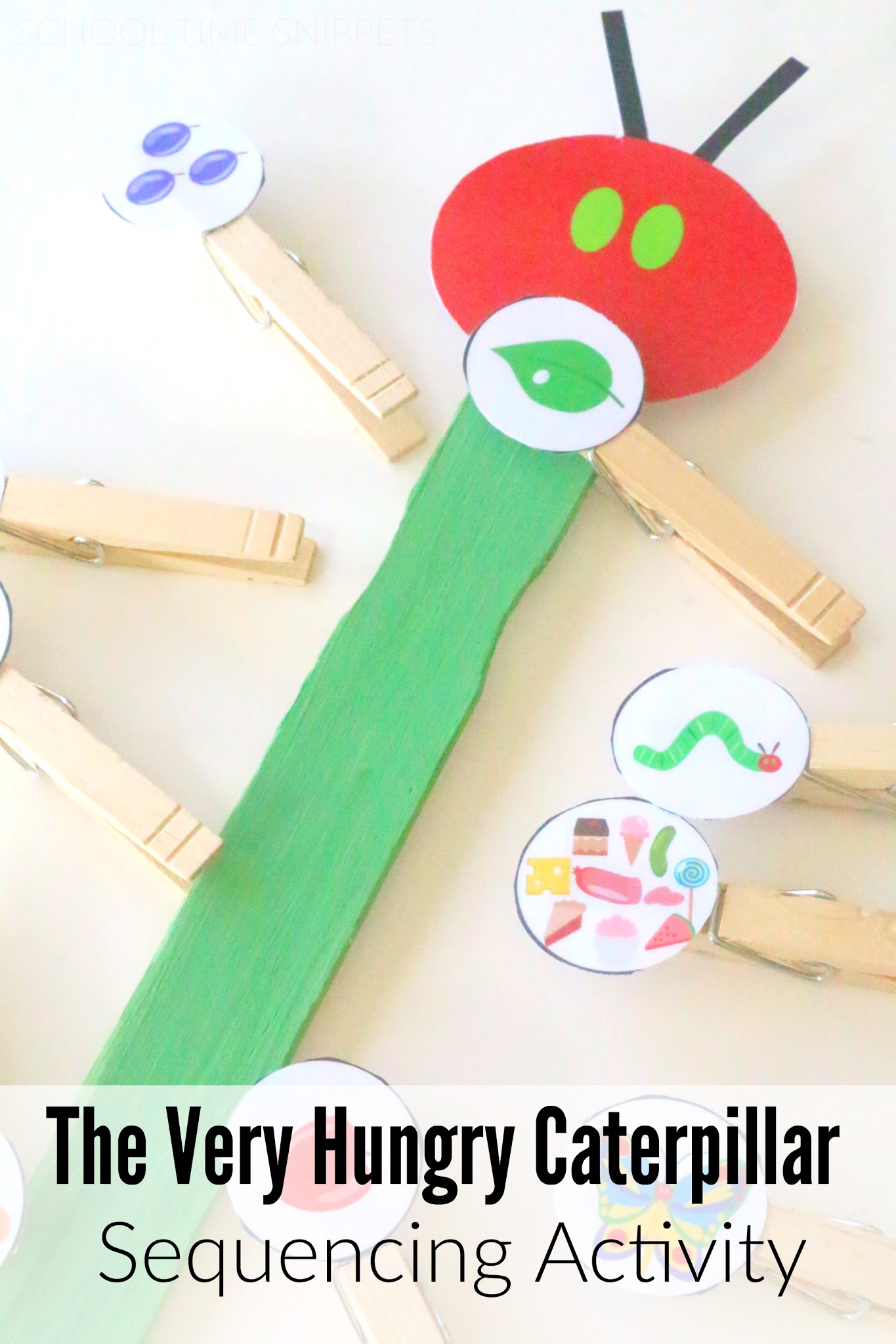 the very hungry caterpillar printable book