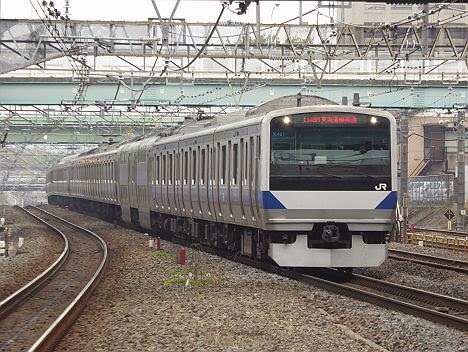 上野東京ライン　東海道線直通　E531系