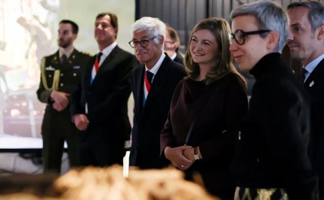 Princess Stephanie attended the opening of the new contemporary art space Konschthal Esch in Esch-sur-Alzette