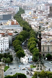 [Urban design] La Rambla in Barcelona, Rambla Catalunya