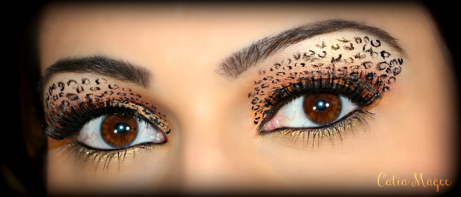 Cheetah eye makeup - photo# 49. 