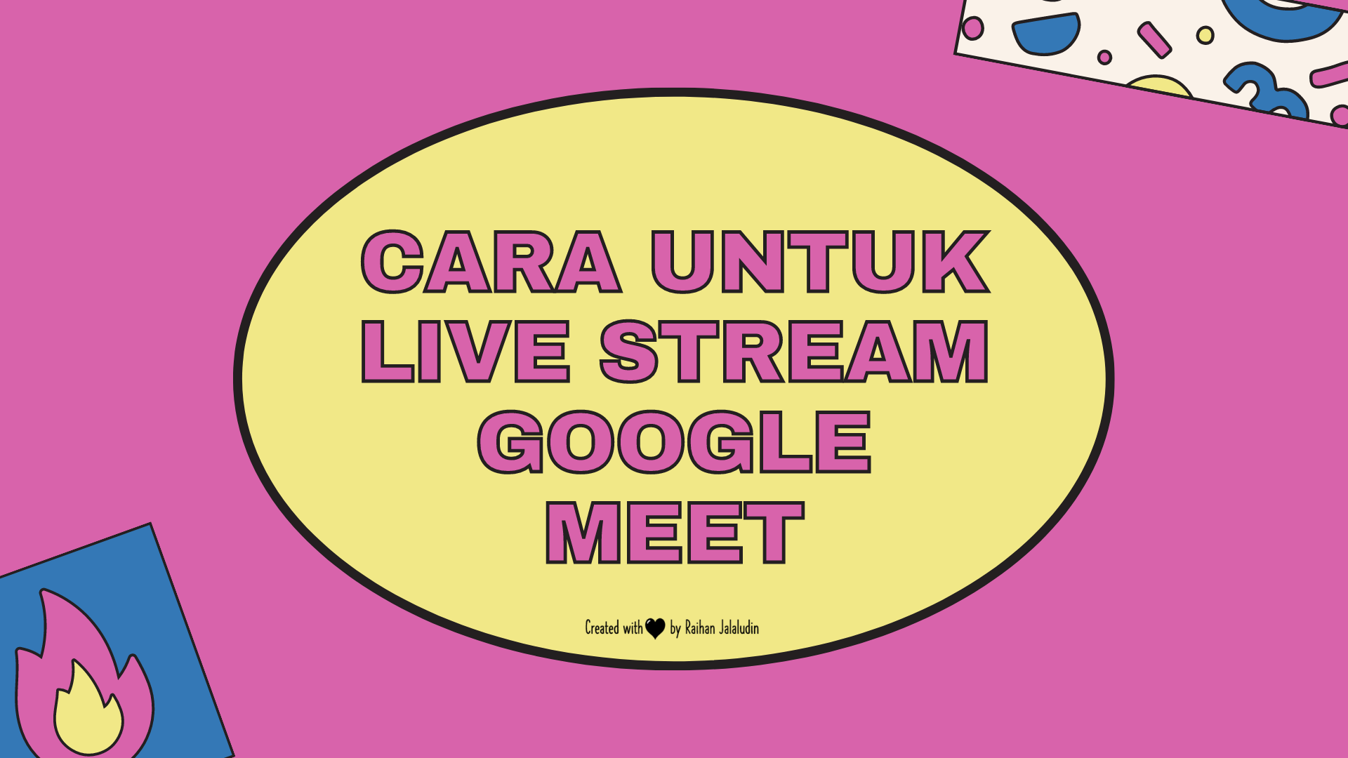 Cara Untuk Live Stream Google Meet