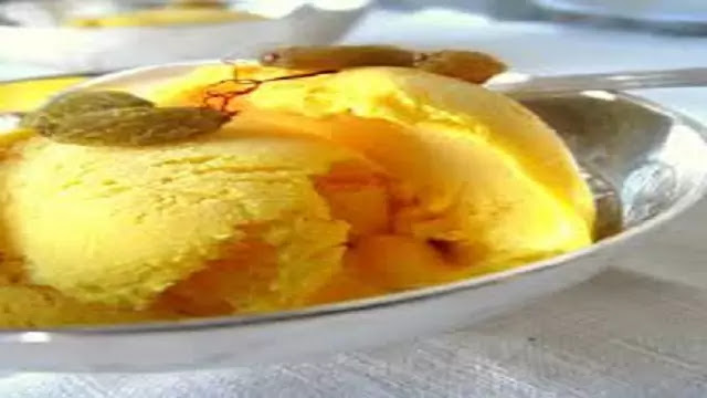 Homemade Mango Ice Cream made from Juicy Mangoes - घर पर बनाये मैंगो आइसक्रीम Homemade Mango Ice Cream made from Juicy Mangoes - घर पर बनाये मैंगो आइसक्रीम