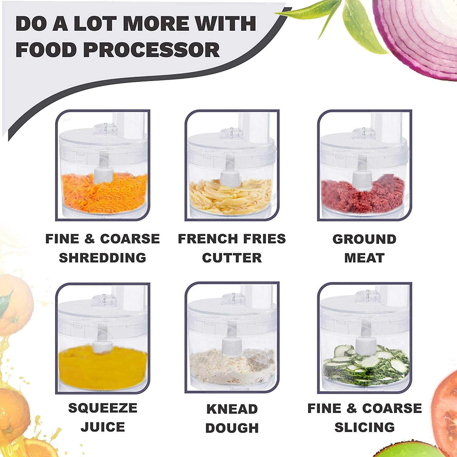 Inalsa Food Processor Wonder Maxie Plus V2 700 Watt with Blender Jar