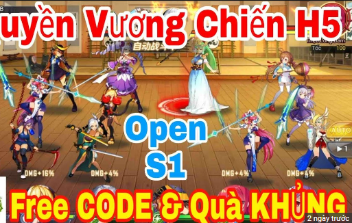 Tải game Quyền Vương Chiến H5 Việt hóa Free CODE + Lượng Lớn KNB & Quà Khủng rất đáng chơi | Tải game Trung Quốc hay