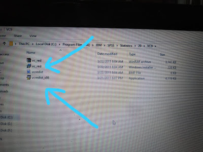Mengatasi SPSS-Failed to start because its side-by-side configuration