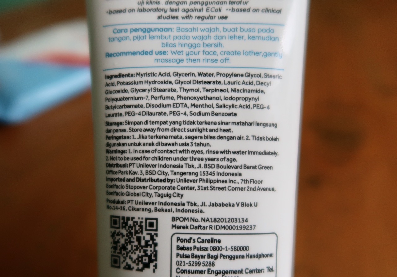 Pond's AntiBacterial Skin Care range review Affordable anti maskne