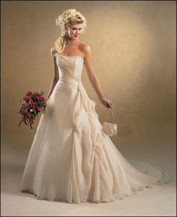 best wedding ideas Elegant gold wedding gown
