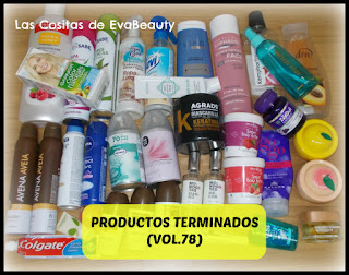 Productos Terminados #productosterminados #empties #empty #acabados #terminados #opinion #belleza #beauty