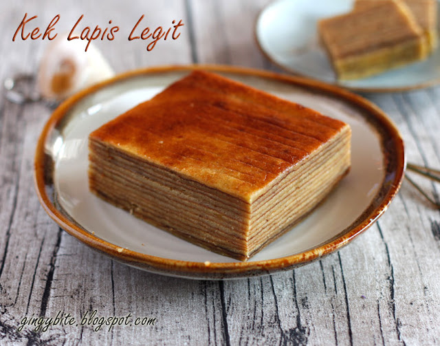 Kek Lapis Legit / Thousand Layer Cake 印尼千层糕