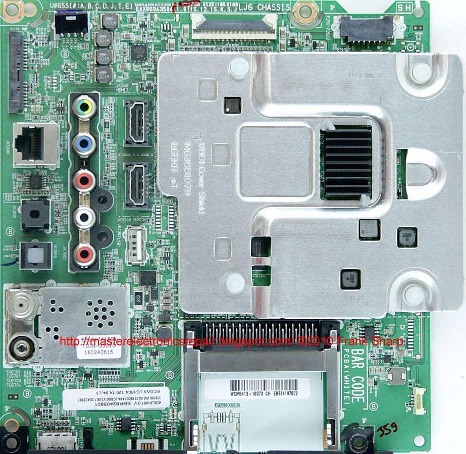 Master Electronics Repair !: REPAIR / SERVICING TV LG 43UH610V