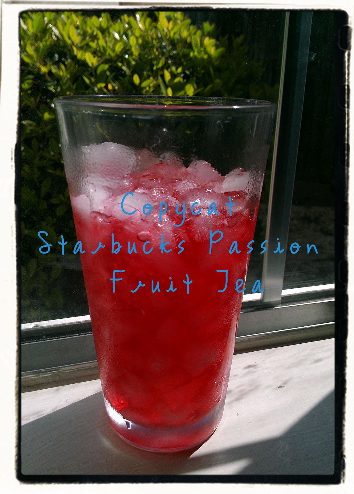 House of DIY Pinned It / Tried It Copycat Starbucks Passion Fruit Tea