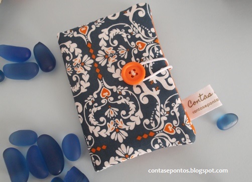 Porta cartões tecido