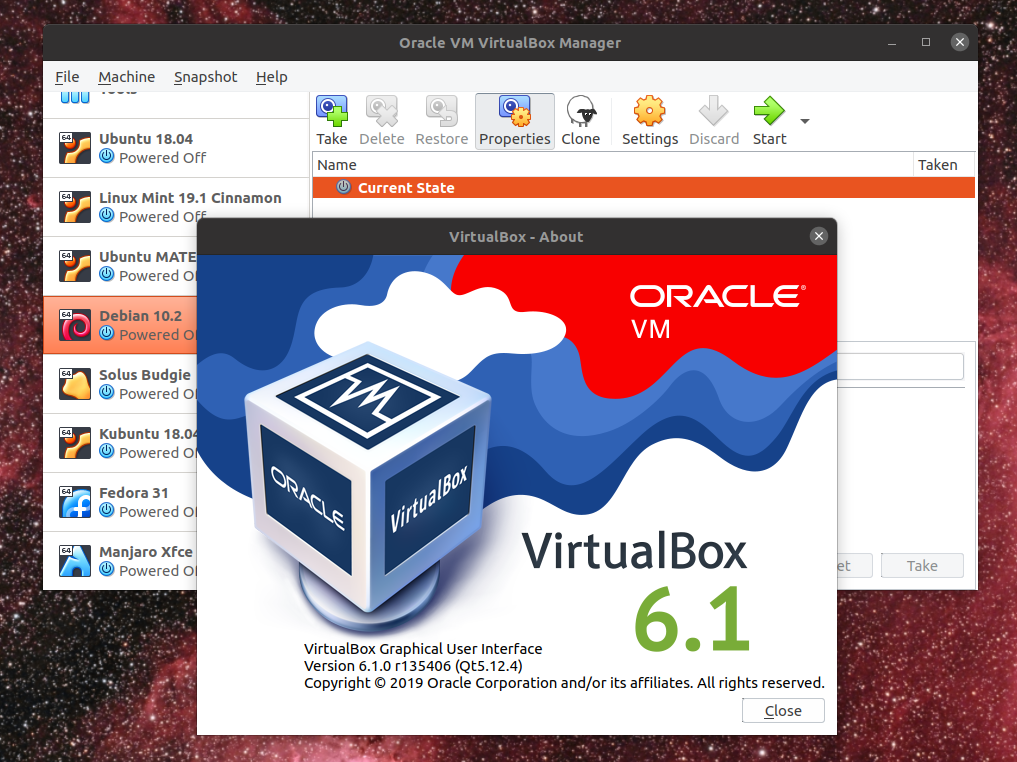 virtual box presentation