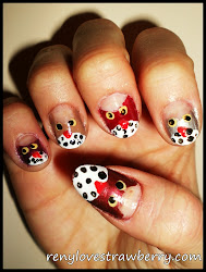 cute owl nail designs 3