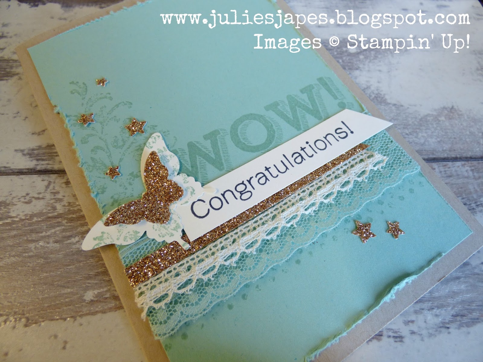 Julie Kettlewell Stampin Up UK Independent Demonstrator Order