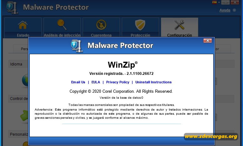 WinZip Malware Protector Full Español