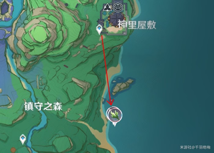 原神 (Genshin Impact) 海草採集地點與路線