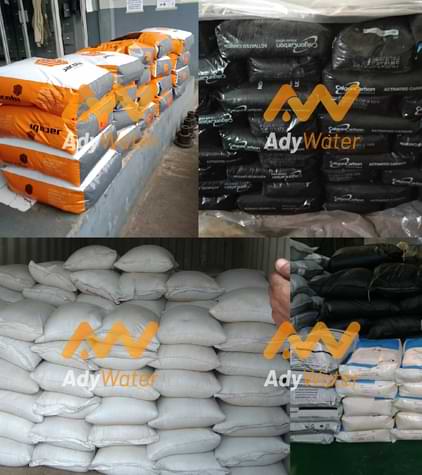 harga media filter air karbon aktif pasir silika resin kation