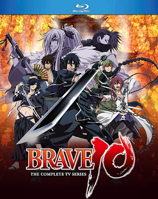 Brave 10 The Complete Tv Series Bluray