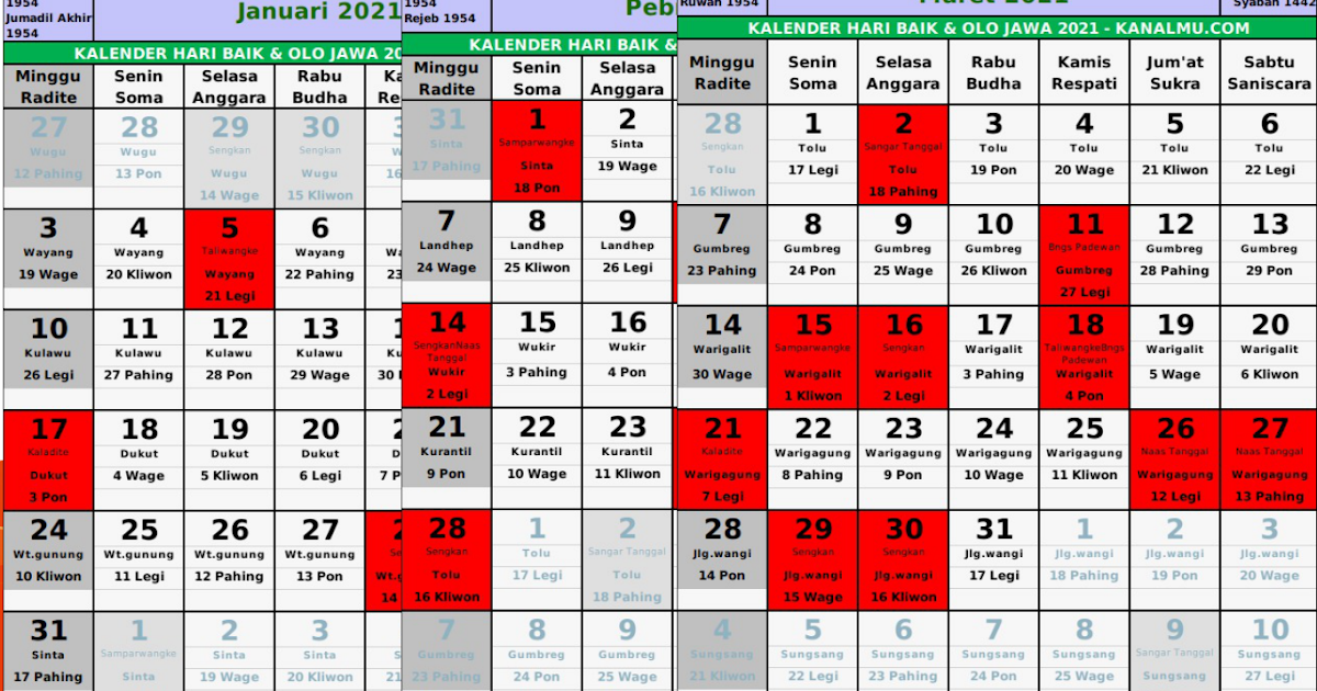 Featured image of post Januari 2021 Kalender Pasaran Jawa 2021 / Berawal dari tahun jawa 1954 yang di mulai dari januari 2021 dan berakhir tahun jawa dalam budaya jawa hari pasaran dan wuku hari ini di gunakan untuk weton kelahiran atau mencari hari baik.