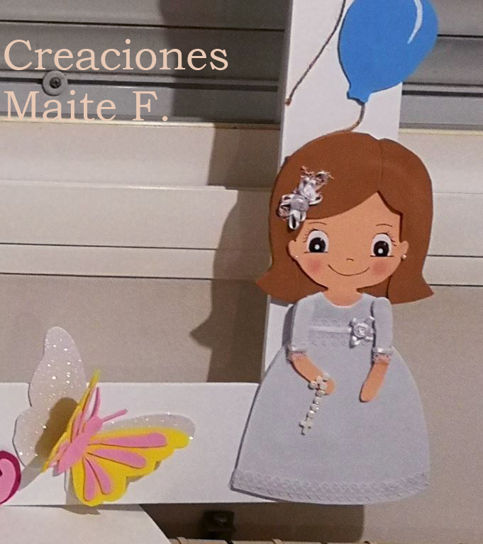 Manualidades y Creaciones Maite F.: MARCO GIGANTE PARA PHOTOCALL COMUNION