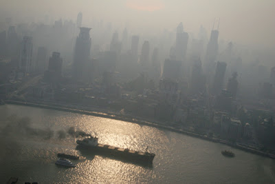 pollution image info - Air pollution images in Shanghai, pollution image