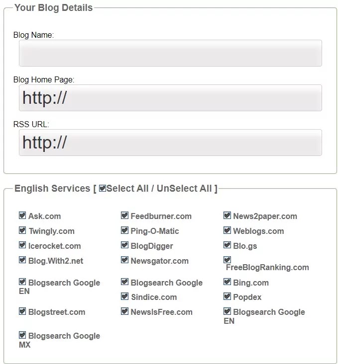 Ping Website