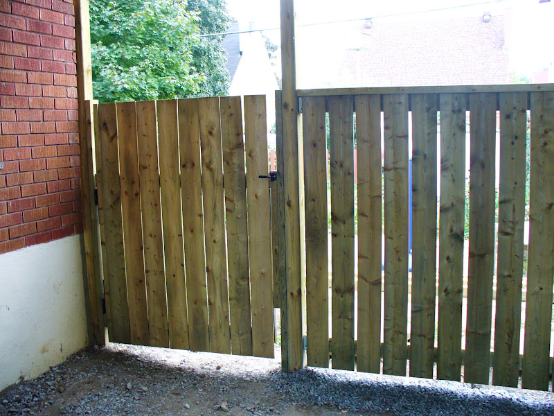 Outside, At Home: Making a Fence: Gate