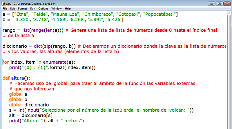 APRENDER A PROGRAMAR CON PYTHON: PEQUEÑOS CÓDIGOS ÚTILES