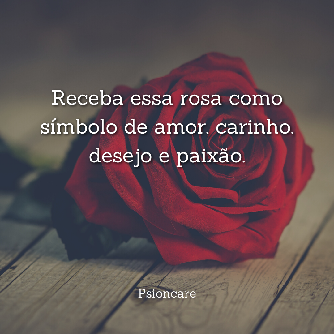 Rosa Vermelha, Amor e Paixão Poesia e Pensamento