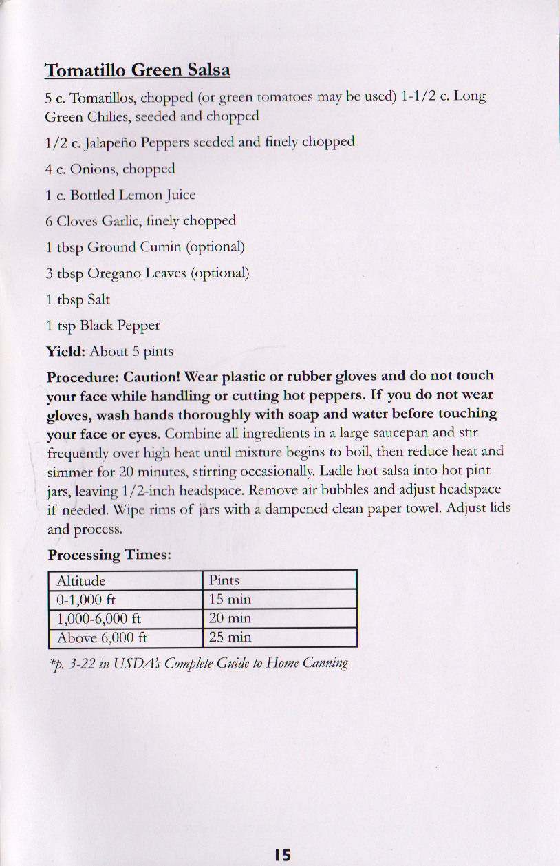 Safe Canning Recipes Steam Canning & Manual