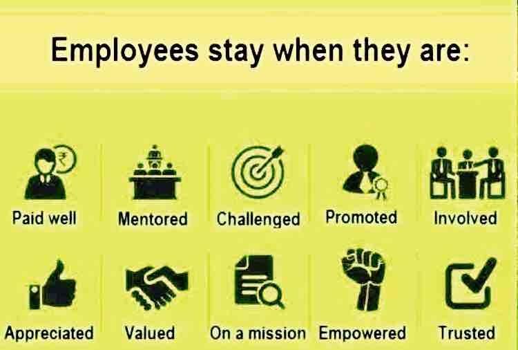 Together We Rise! (Career) Employees Stay When They Are
