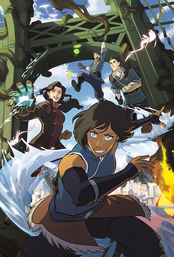 La Leyenda de Korra Anuncio de Box y fecha de la novela gráfica