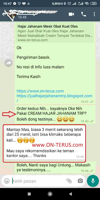 Kwalitas Original Cream Hajar Jahanam TRP ini No Telp dan WA nya