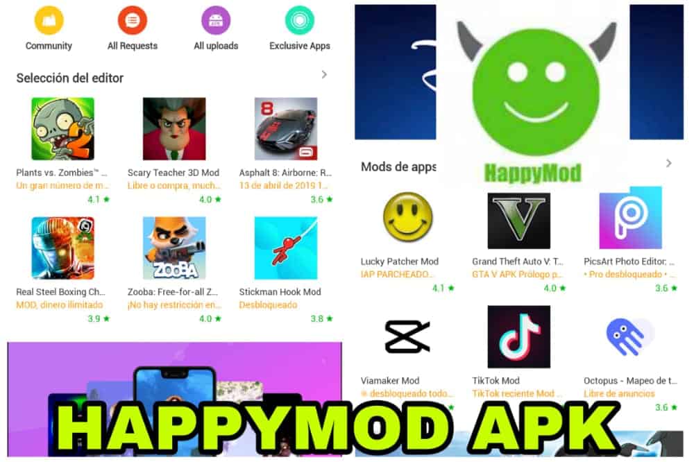 HappyMod Apk Descargar Gratis para Android iTodoPlay