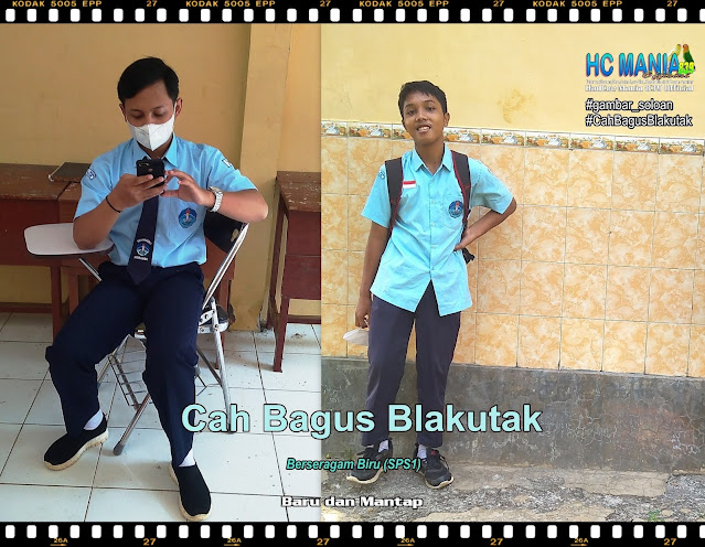 Gambar Soloan Terbaik di Indonesia - Gambar SMA Soloan Spektakuler Cover Biru (SPS1) - 18 DG