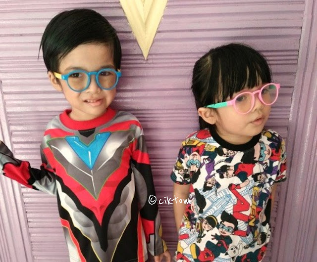 Kids fashion cute round glasses