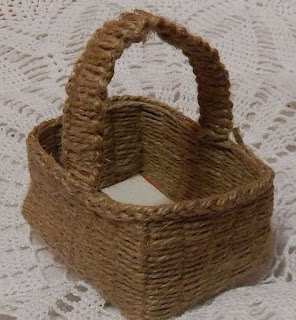 Haz una linda canasta reciclando cajas de cartón ~ Solountip.com