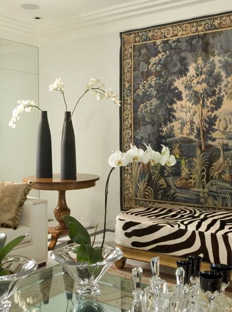 Eye For Design: Decorating With Verdure Tapestries