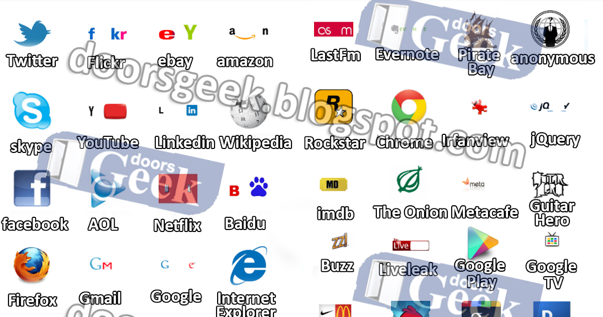 Ultimate Logo Quiz Level 1 Web Mobile Doors Geek