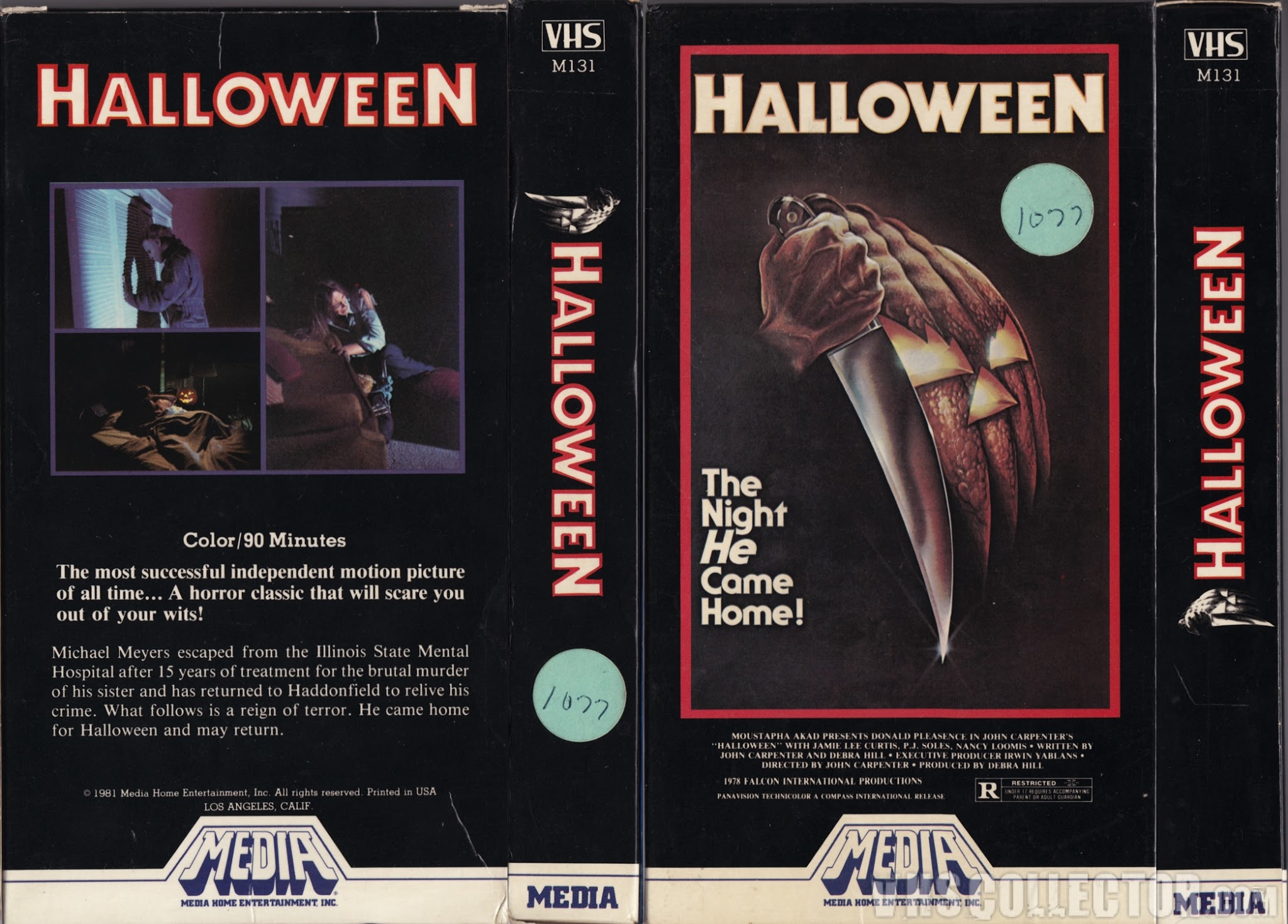 UK Media Home Entertainment 1981 VHS cover.
