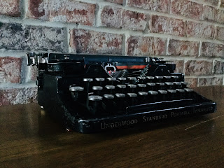 1923 Underwood Standard Portable Typewriter Photograph